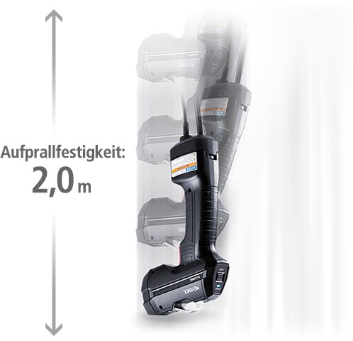 Aufprallfestigkeit: 2,0 m