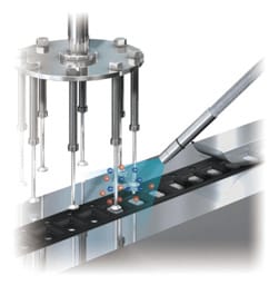 Gegenmaßnahmen mit elektrostatischen Entladungssystemen (Ionisatoren)