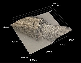3D-Formmessung eines Katheters