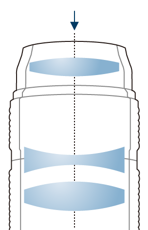 Teleobjektiv mit hoher Vergrößerung