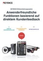 Modellreihe CV-X Anwenderfreundliche Funktionen basierend auf direktem Kundenfeedback