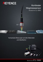 Modellreihe CL-3000 Konfokaler Wegmesssensor Katalog