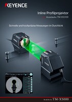Modellreihe TM-X5000 Inline Profilprojektor Katalog