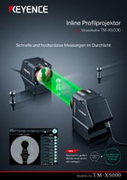 Modellreihe TM-X5000 Inline Profilprojektor Katalog