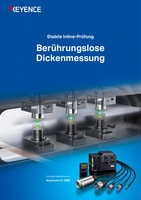 Modellreihe CL-3000 Stabile Inline-Prüfung Berührungslose Dickenmessung