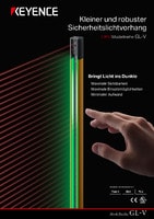 Modellreihe GL-V Kleiner und robuster Sicherheitslichtvorhang Katalog