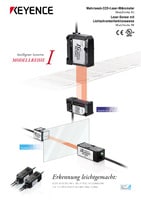 Modellreihe IG/IB Laser Sensoren Lineup Katalog