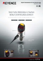 Modellreihe GP-M Digitale Drucksensoren für anspruchsvolle Aufgaben Katalog
