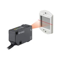 LV-NH64 - Sensorkopf, Retro-reflektives Modell, Area-Typ Laserlinie, Weitdistanzbereich