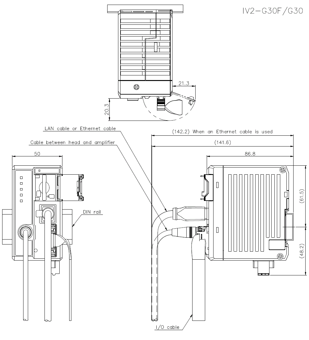 IV2-G30F/IV2-G30 Dimension
