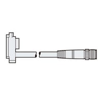 SL-VPC03P - Anschlusskabel für die Haupteinheit, für Relais, Stecker für Haupteinheit auf einer Seite und M12-Stecker auf der anderen Seite 0,3 m, PNP