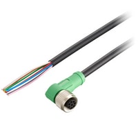 OP-87587 - Ölbeständiges Kabel mit offenen Enden gewinkelt 5 m