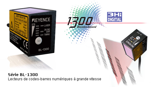 BL-1300 Lecteurs de codes-barres numériques à grande vitesse