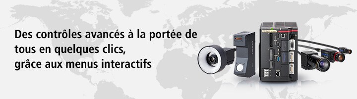 Système de vision industrielle haute vitesse et haute capacité Série CV-X200/X100