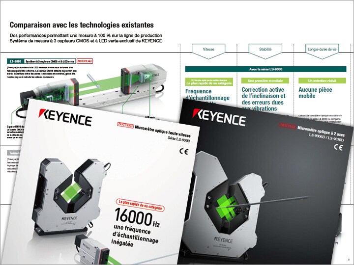 Série LS-9000 Micromètre numérique haute précision et ultra-haute vitesse Catalogue (Français)