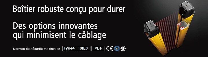 Série GL-R Barrière immatérielle de sécurité