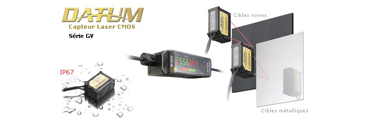 Capteur laser numérique à CMOS pour répondre à tous vos besoins