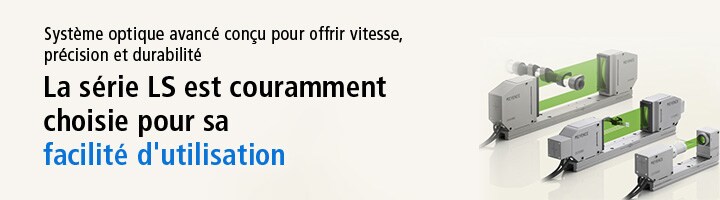 Système optique avancé conçu pour offrir vitesse, précision et durabilité La série LS est couramment choisie pour sa facilité d'utilisation. Micromètre optique à LED/CCD Série LS-7000