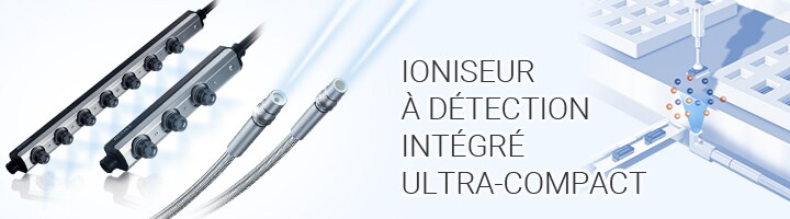IONISEUR À DÉTECTION INTÉGRÉ ULTRA-COMPACT