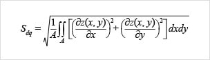 Sdq (Moyenne quadratique de gradient)