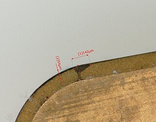 Mesure de l’usure du revêtement d’une pointe jetable