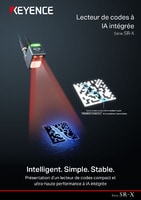 Série SR-X Lecteur de codes à IA intégrée Catalogue