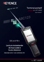 Série BT-A600 Terminal portatif Catalogue