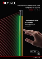 Série GL-V Barrière immatérielle de sécurité compacte et robuste Catalogue