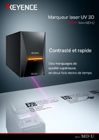 Série MD-U Marqueur laser UV 3D Catalogue