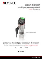 Série GP-M Capteurs de pression numériques pour usage intensif Catalogue