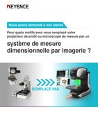 Pour quels motifs avez vous remplacé votre projecteur de profil ou microscope de mesure par un système de mesure dimensionnelle par imagerie ?