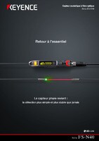 Série FS-N40 Capteur numérique à fibre optique Catalogue