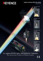 Série CZ-V20 Capteurs numériques RVB à fibre optique Catalogue