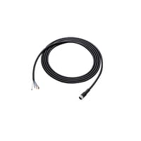 NQ-P4B5 - Câble d’alimentation M8 femelle à fils nus 5 m