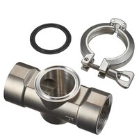 FI-CF4 - Fixation de tuyau NPT1-1/2 pour FI-C40F