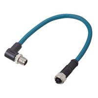 OP-88825 - Adaptateur coudé Ethernet  M12 Codage X, 8 points 
