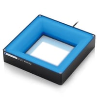 CA-DQB12M - Éclairage carré à angles multiples bleu de 120-120