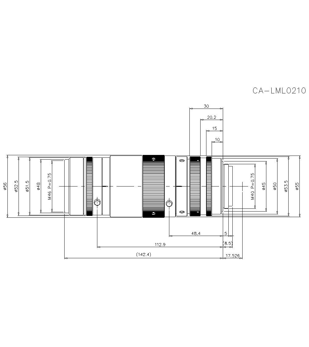 CA-LML0210 Dimension