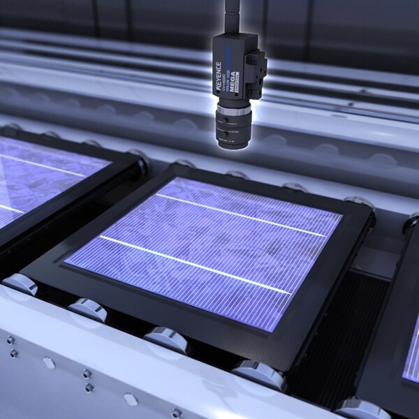 Surface inspection of solar battery substrates