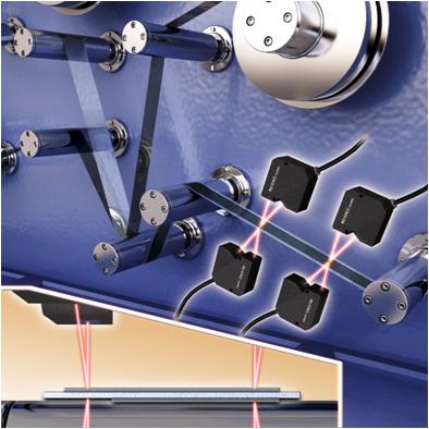 Thickness measurement of battery material