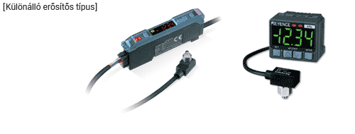 Különálló erősítős típus