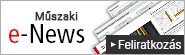 Műszaki e-News Feliratkozás
