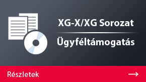XG-X/XG Sorozat Ügyféltámogatás | Részletek