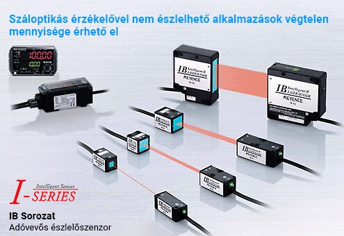 Száloptikás érzékelővel nem észlelhető alkalmazások végtelen mennyisége érhető el [Intelligens érzékelő] Adóvevős észlelőszenzor