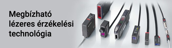 Megbízható lézeres érzékelési technológia