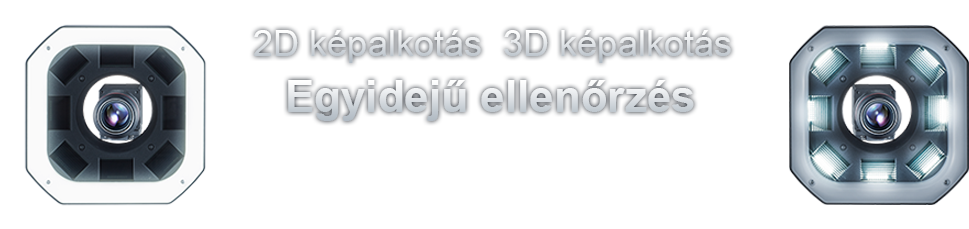 Egyidejű 2D + 3D ellenőrzés