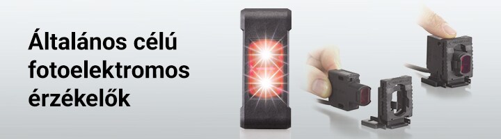 Általános célú  fotoelektromos érzékelők