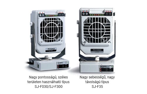 Nagy pontosságú, széles területen használható típus [SJ-F030/SJ-F300], Nagy sebességű, nagy távolságú típus [SJ-F035]