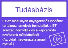 [Tudásbázis] Ez az oldal olyan anyagokat és videókat tartalmaz, amelyek bemutatják a BT/DX sorozatú termékek és a kapcsolódó szoftverek működtetését.(Az oldal magyarázata angol nyelvű.)