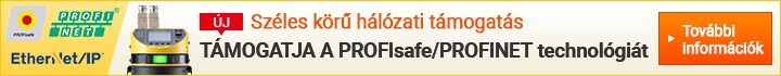 ÚJ Széles körű hálózati támogatás [TÁMOGATJA A PROFIsafe/PROFINET technológiát] További információk
